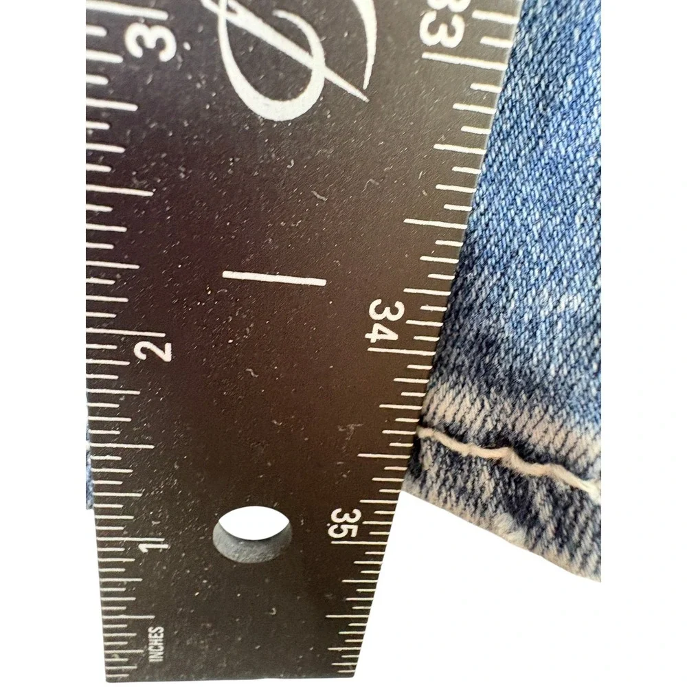 Silver Jeans Co Suki Slim Bootcut Jeans Mens 34x35 Blue Denim Rugged Workwear